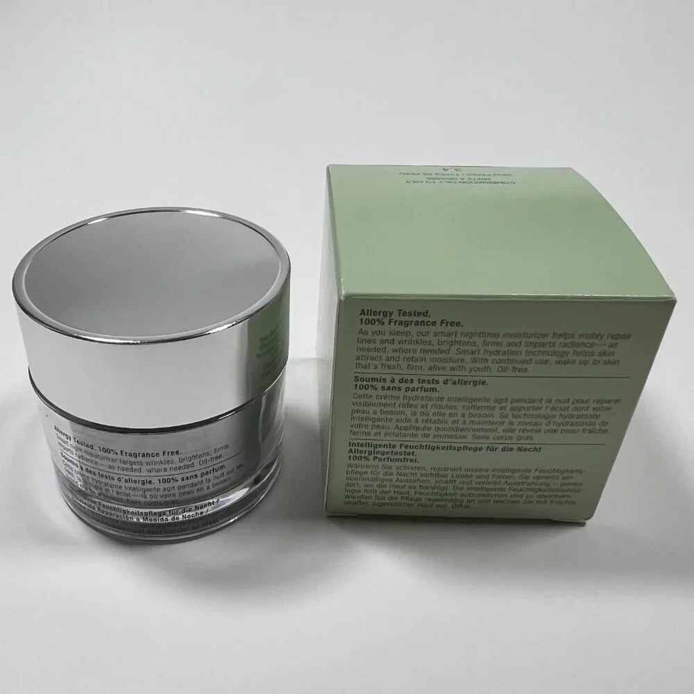 Clinique Smart Night Custom Repair Moisturizer Combination OILY To Oily Skin 1.7